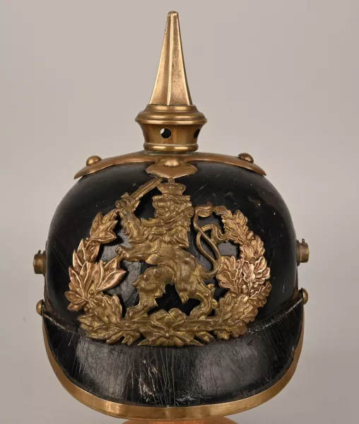 Hessen 116th Infantry Regt. Enlisted Pickelhaube Visuel 1 principal